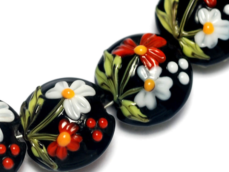 10205012 - Four Maria's Bouquet Lentil Beads