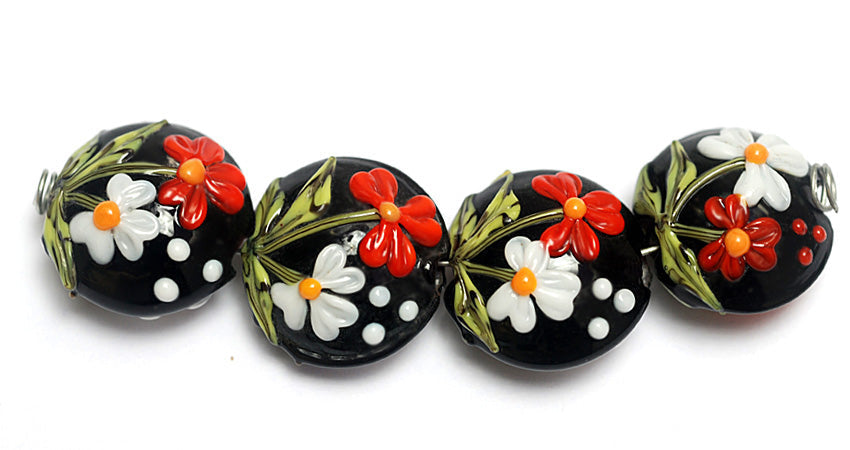 10205012 - Four Maria's Bouquet Lentil Beads