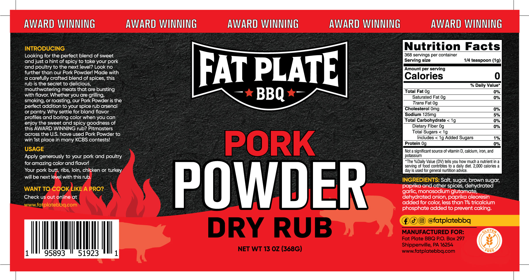 Pork Powder Rub